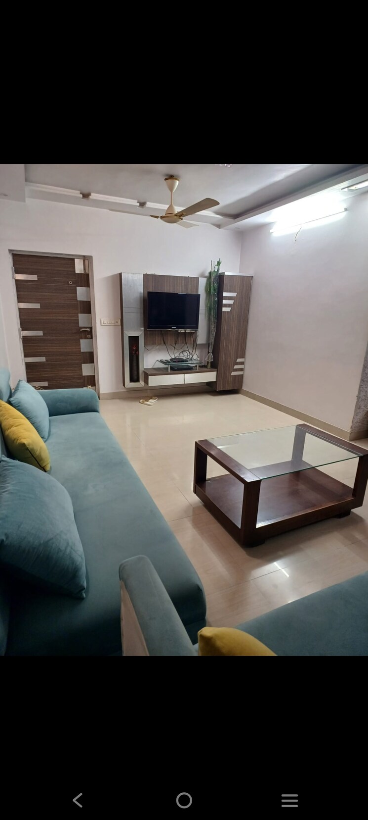 Living Room, simandhar-parth-indraprasth-tower 3 Bedroom 1200 Sq.Ft. Apartment In Vastrapur Ahmedabad 8430217
