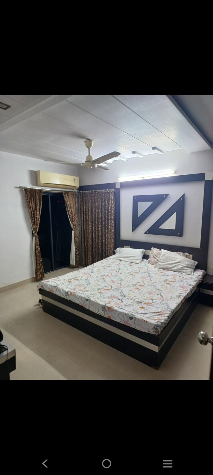 Bedroom, simandhar-parth-indraprasth-tower 3 Bedroom 1200 Sq.Ft. Apartment In Vastrapur Ahmedabad 8430217