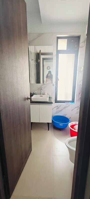 Bathroom in 2.5 BHK Apartment at Risland The Icon, Dhokali – for Rent