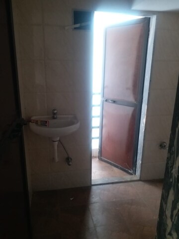 Bathroom in 1 BHK Apartment at Sahil Pride Residency Daffodil, Kasarvadavali – for Rent