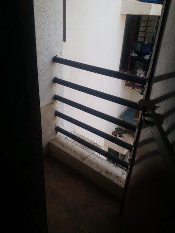 Staircase in 1 BHK Apartment at Sahil Pride Residency Daffodil, Kasarvadavali – for Rent