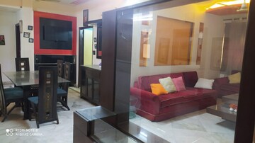 Living Room in 3 BHK Apartment at Sector 3 Dwarka – for Rent