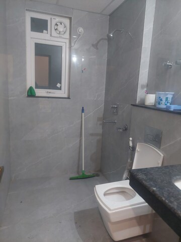Bathroom in 3 BHK Apartment at Rishita Manhattan, Gomti Nagar – for Rent