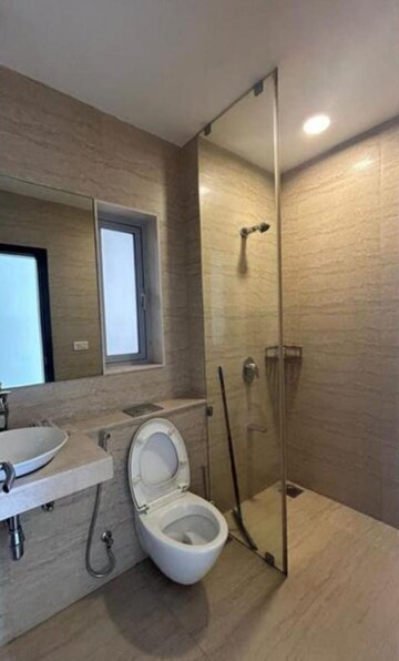 Bathroom in 2 BHK Apartment at Naman Premier, Andheri East – for Rent