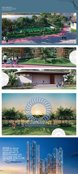 3 BHK Apartment – Exterior View View at My Home Apas, Kokapet - for Sale