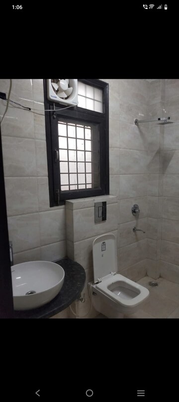 Bathroom in 2 BHK Builder Floor at Saket – for Rent