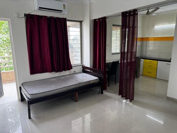 Living Room in Studio Apartment at Goel Ganga Orchard, Mundhwa – for Rent