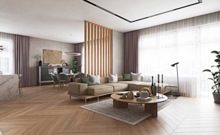 Living Room, birla-evara 3 Bedroom 1090 Sq.Ft. Apartment In Sarjapur Bangalore 8430642