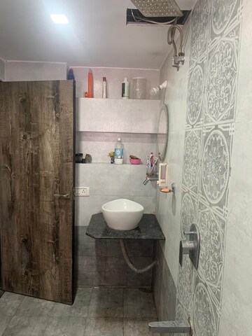 Bathroom in 2 BHK Apartment at Juhu Jivan, Juhu – for Rent