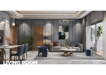 Living Room in 2 BHK Apartment at Hadapsar – for Sale