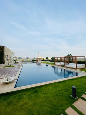 Swimming Pool in Studio Apartment at Bhartiya Leela Residences, Thanisandra Main Road – for Rent