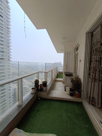 Balcony in 3 BHK Apartment at Mauli Omkar, Malad East – for Rent