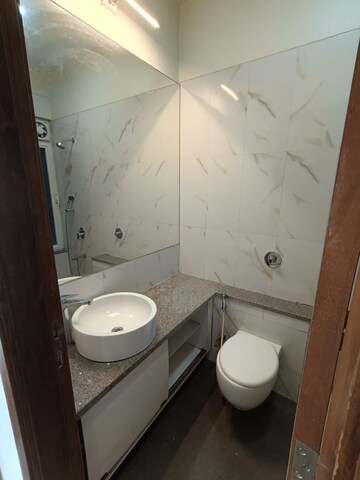 Bathroom in 3 BHK Apartment at Mauli Omkar, Malad East – for Rent