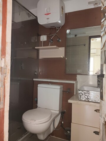 Attached Bathroom in 2 BHK Apartment at Antriksh Golf View, Sector 78 – for Rent