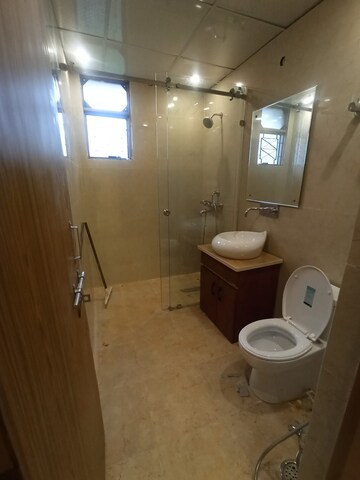 Bathroom in 3 BHK Apartment at Rohtas Apartments, Vikas Nagar – for Rent