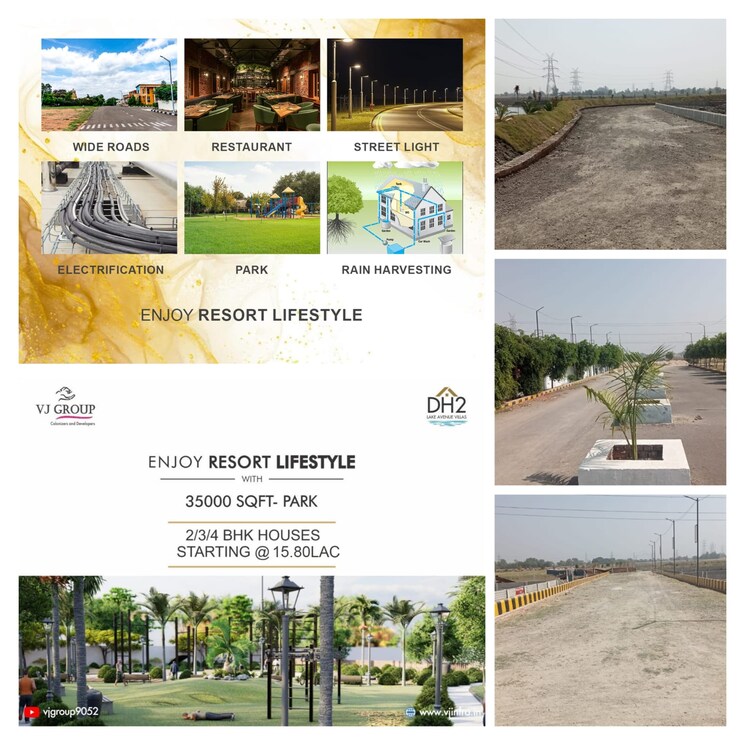 undefined, vj-dh2-paradise  1000 Sq.Ft. Plot In Kursi Road Lucknow 8430841
