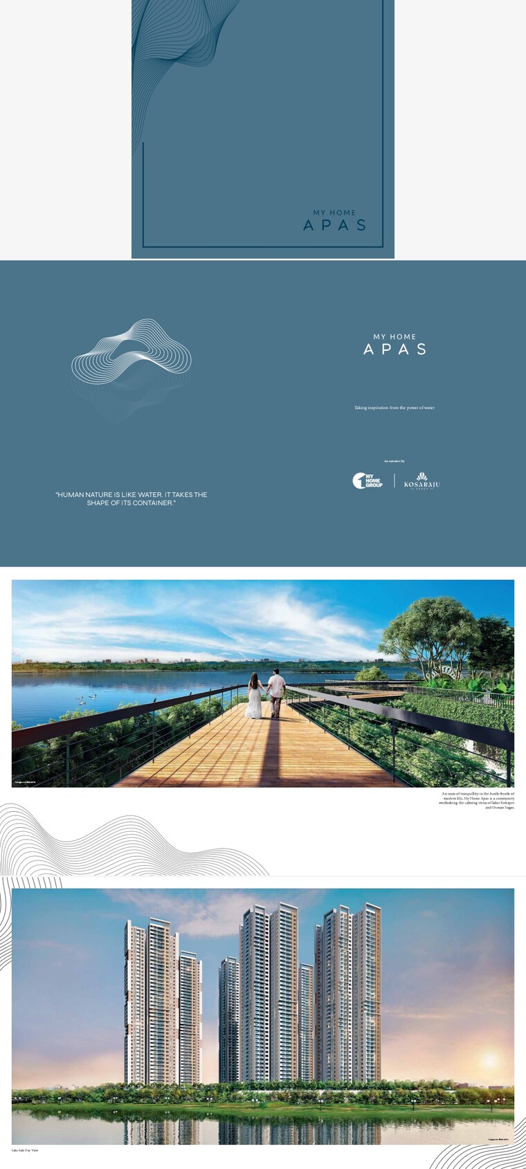 Master Bedroom, my-home-apas 3 Bedroom 3710 Sq.Ft. Apartment In Kokapet Hyderabad 8430853