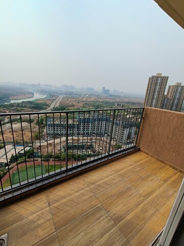 Balcony in 2 BHK Apartment at Godrej Boulevard, Manjari – for Rent