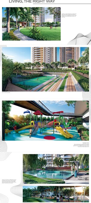 Master Bedroom in 3 BHK Apartment at My Home Apas, Kokapet – for Sale