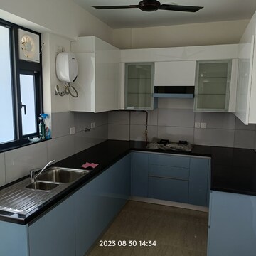 Kitchen in 3 BHK Builder Floor at Adani Samsara Vilasa, Sector 63 – for Sale