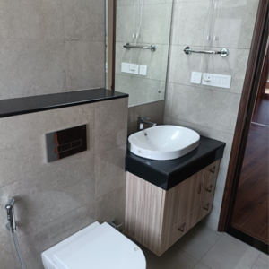 Bathroom in 3 BHK Builder Floor at Adani Samsara Vilasa, Sector 63 – for Sale