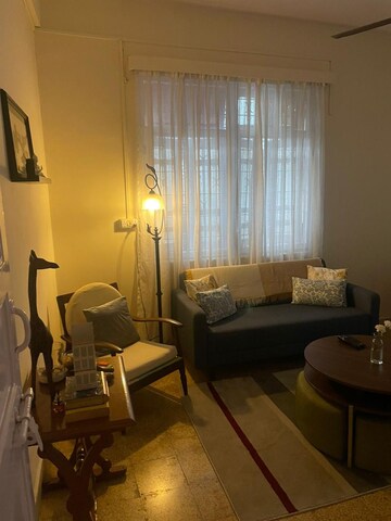 Living Room in 3 BHK Apartment at Rajkamal Heights, Parel – for Rent
