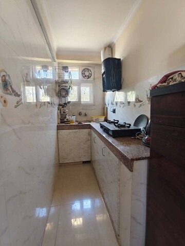 Kitchen in 2 BHK Builder Floor at Rohini Sector 8 – for Rent