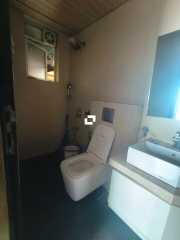 Bathroom in 3 BHK Apartment at Cloud 36 Mumbai, Ghansoli – for Rent