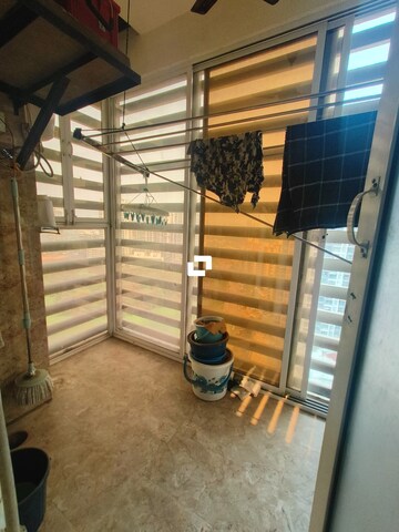 Balcony in 3 BHK Apartment at Cloud 36 Mumbai, Ghansoli – for Rent