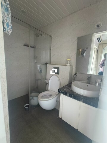 Bathroom in 3 BHK Apartment at Cloud 36 Mumbai, Ghansoli – for Rent