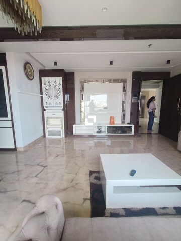 Living Room in 3 BHK Apartment at Cloud 36 Mumbai, Ghansoli – for Rent