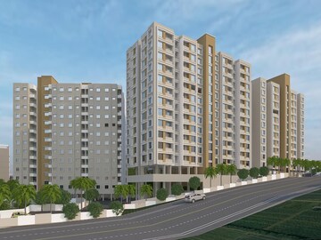 1 BHK Apartment – Exterior View View at Maitree Mega City, Dhayari - for Sale