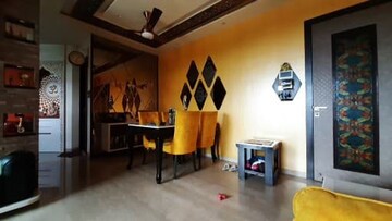 Living Room in 3 BHK Apartment at Metro The Palms, Nerul – for Rent