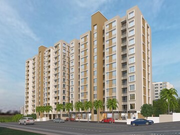 2 BHK Apartment – Exterior View View at Maitree Mega City, Dhayari - for Sale