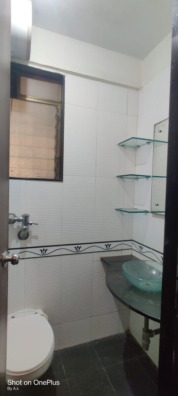 Bathroom in 2 BHK Apartment at Lake Florence, Powai – for Rent
