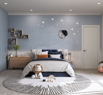 Bedroom in 3 BHK Apartment at Lohia Jain The Reserve, Koregaon Park Annexe – for Sale