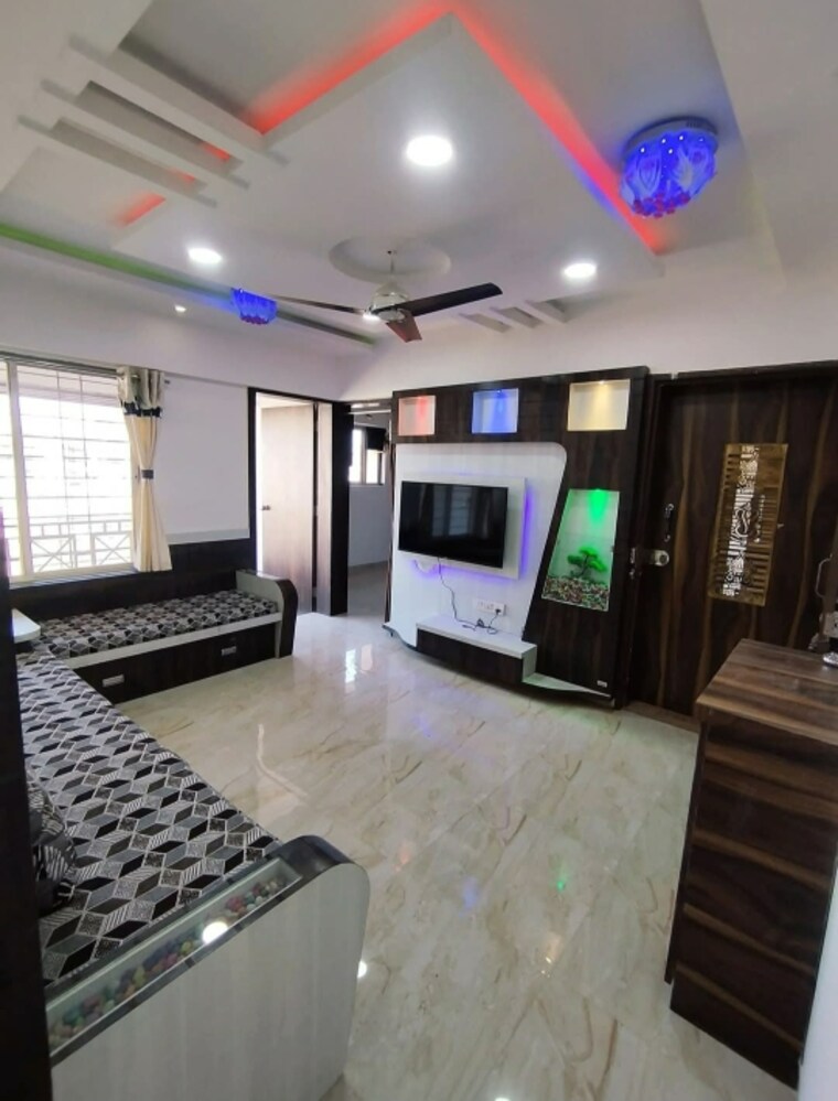 Living Room, kumar-presidency 3 Bedroom 1650 Sq.Ft. Apartment In Koregaon Park Pune 8431240