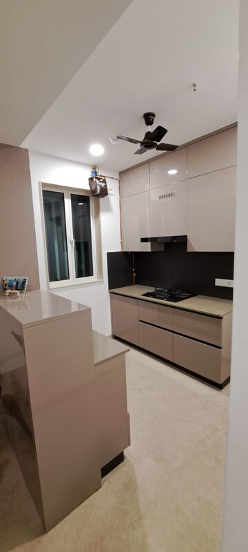 Kitchen in 2 BHK Apartment at Aurum Q Residences, Ghansoli – for Rent