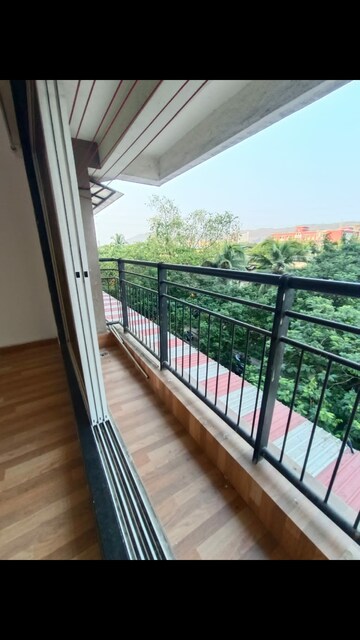 Balcony in 2 BHK Apartment at Laxcon Plaza, Nerul – for Rent