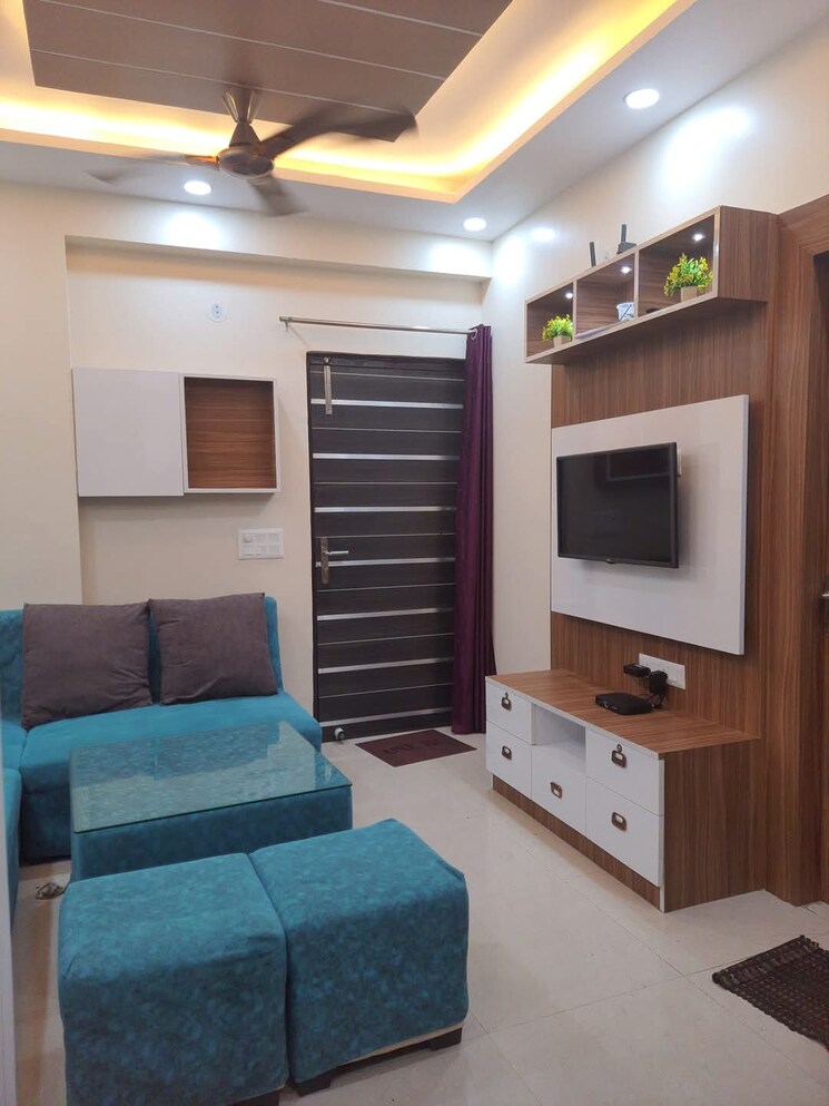 Living Room, vvip-addresses 3 Bedroom 826 Sq.Ft. Apartment In Raj Nagar Extension Ghaziabad 8431319