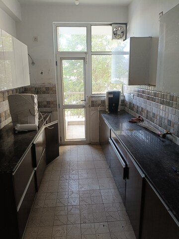 Balcony in 3 BHK Apartment at Sushma Crescent, Dhakoli Village – for Rent
