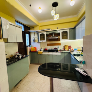 Kitchen in 3.5 BHK Apartment at Purvanchal Heights, Delta Iii Greater Noida – for Sale