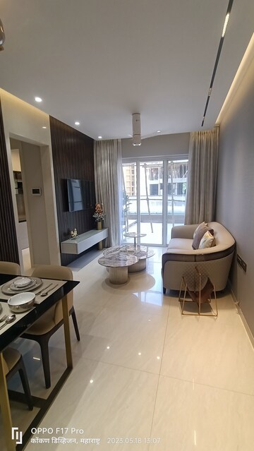Living Room in 2 BHK Apartment at Salasar Exotica I, Mira Road – for Sale