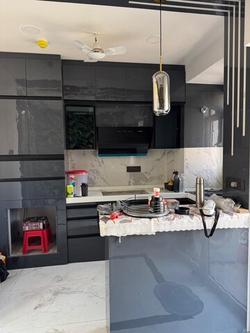 Kitchen in 2 BHK Apartment at Merlin 5th Avenue, Salt Lake City – for Sale