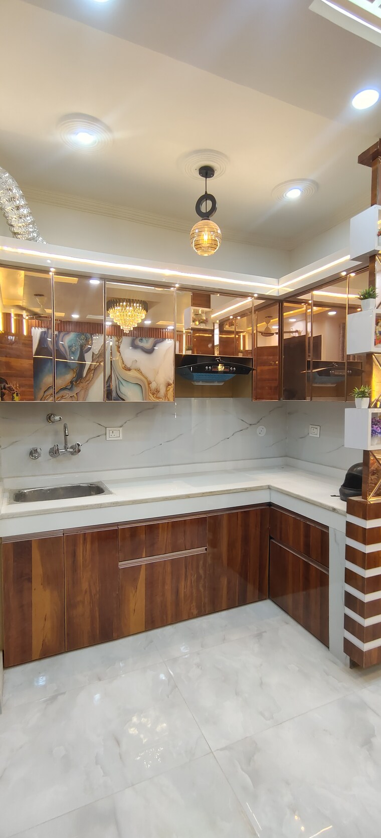 Living Room, dwarka mor 2 Bedroom 600 Sq.Ft. Builder Floor In Dwarka Mor Delhi 8431621