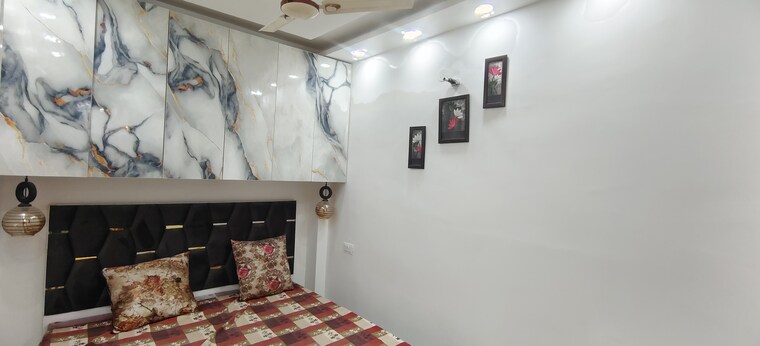 Master Bedroom, dwarka mor 2 Bedroom 600 Sq.Ft. Builder Floor In Dwarka Mor Delhi 8431621