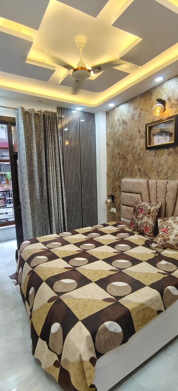 Bedroom in 2 BHK Builder Floor at Dwarka Mor – for Sale