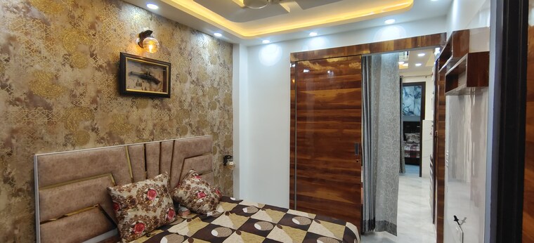 Living Room, dwarka mor 2 Bedroom 600 Sq.Ft. Builder Floor In Dwarka Mor Delhi 8431621
