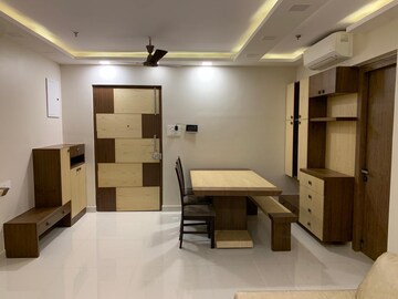 Living Room in 3 BHK Apartment at Merlin 5th Avenue, Salt Lake City – for Rent