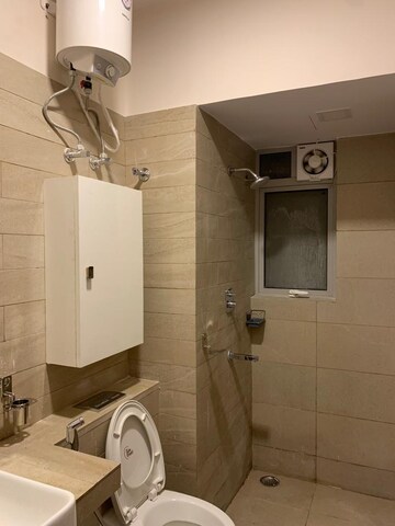 Bathroom in 3 BHK Apartment at Merlin 5th Avenue, Salt Lake City – for Rent